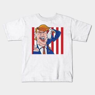 4th of July Trump Kids T-Shirt